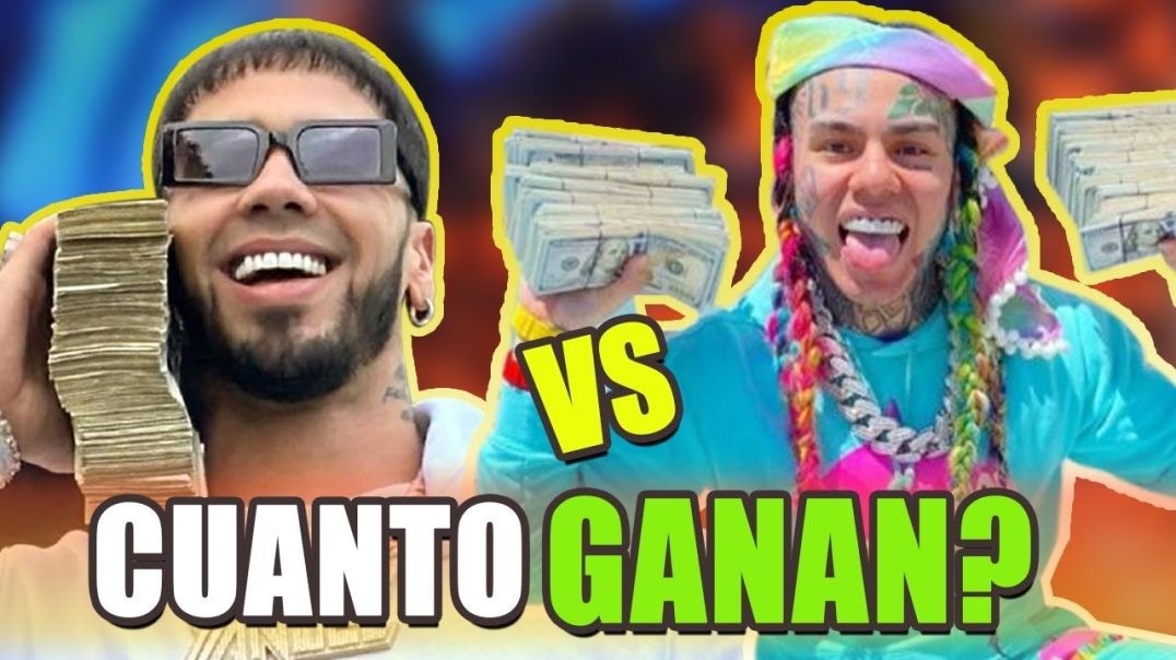 💲💲 ANUEL AA vs TEKASHI 6ix9ine ¿QUIEN GANA MAS DINERO en YouTube? LA BATALLA DEFINITIVA! 💲💲